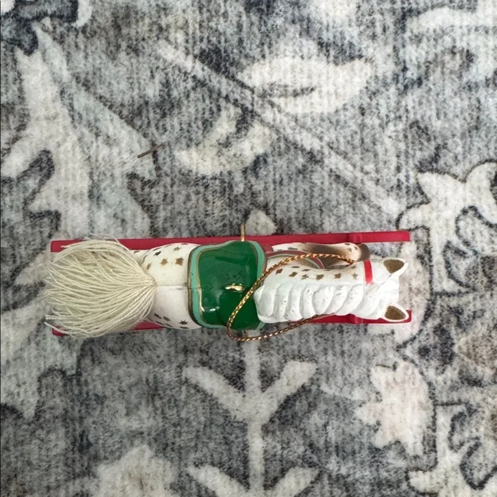 Hallmark 1990 Rocking Horse Ornament